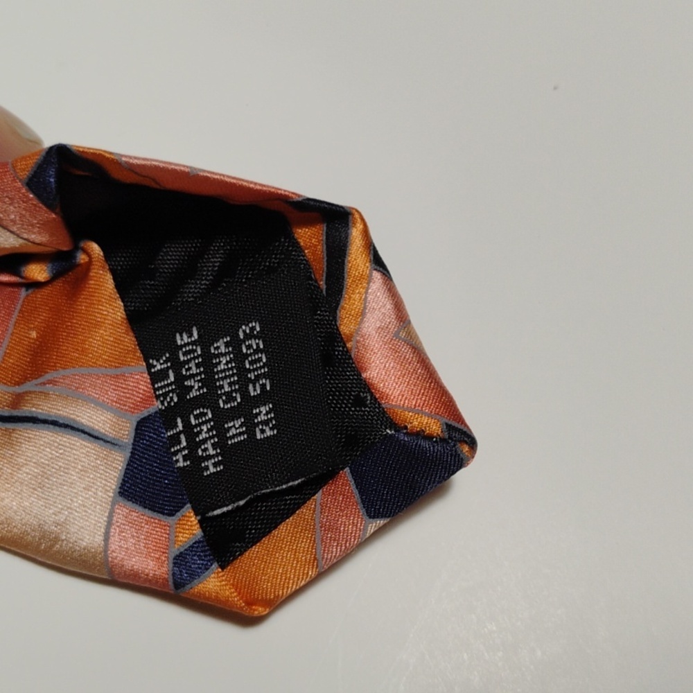 🔥🔥🔥Ferucci All Silk Tie Handmade Beautiful Vibrant Colors - Picture 5 of 8